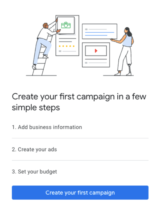 creating a google ads account