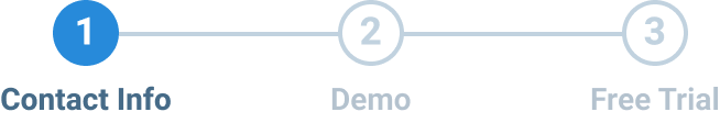 Demo Tracker - Step 1 - Contact Info