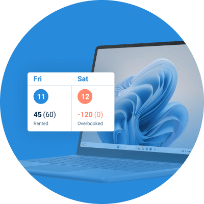 Inventory tracking for technology rental companies