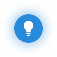 Automation Blue Glow Icon