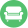 Chair Green Icon