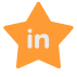 LinkedIn Orange Star