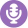 Mic Purple Icon